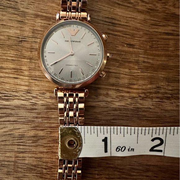 Emporio Armani Connected Rose Gold Watch - Picture 4 of 4